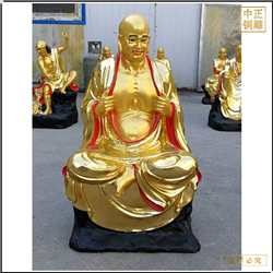 貼金十八羅漢佛像價(jià)格